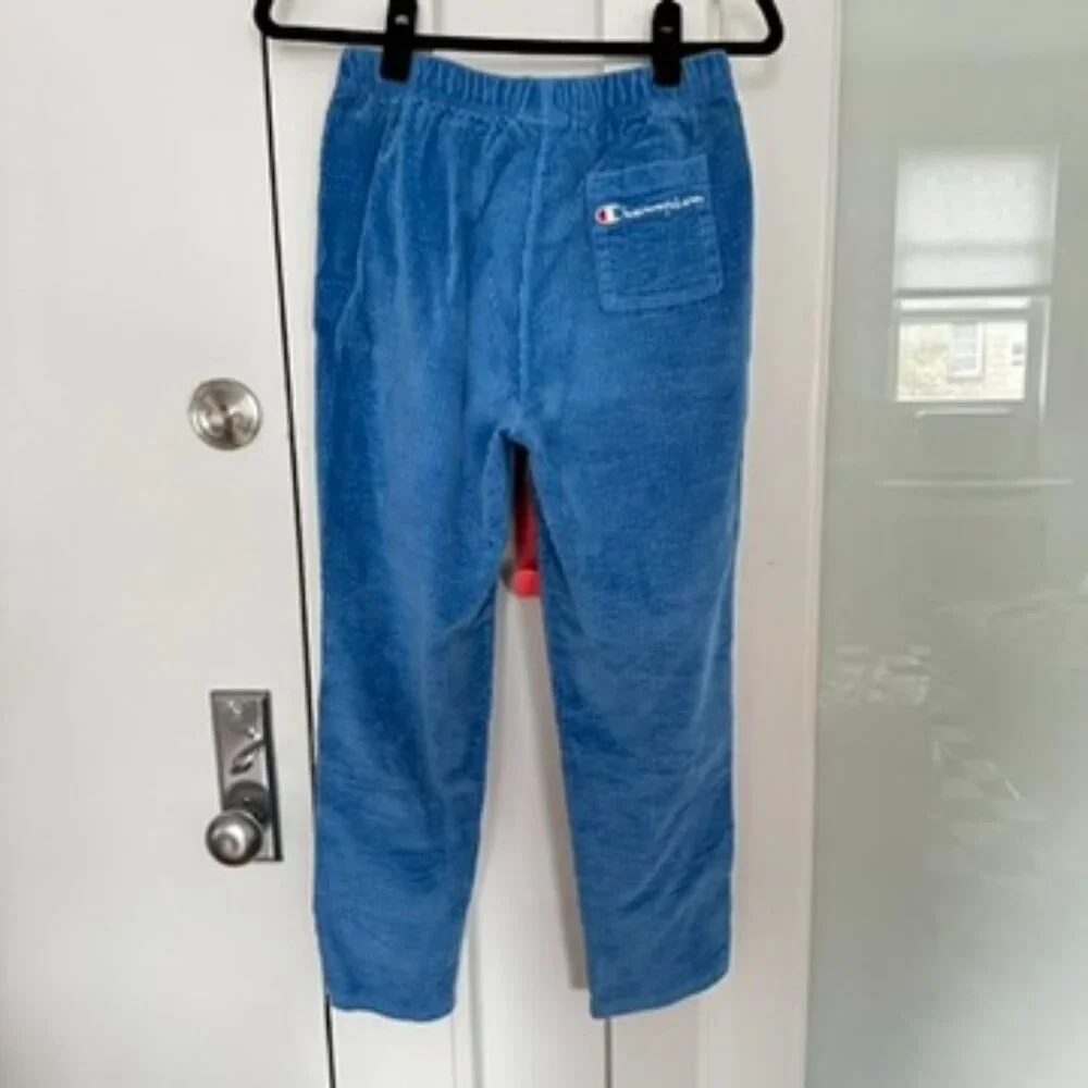 Champion x UO sky blue corduroy sweatsuit - Picture 7 of 11